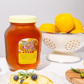 The Good Food (현대Hmall)더조은 프리미엄 소백산 벌꿀 (잡화꿀) 2.4kg+2.4kg (Hyundai Hmall) The Jo Eun Premium Sobaksan Honey (Mixed Honey) 2.4kg + 2.4kg