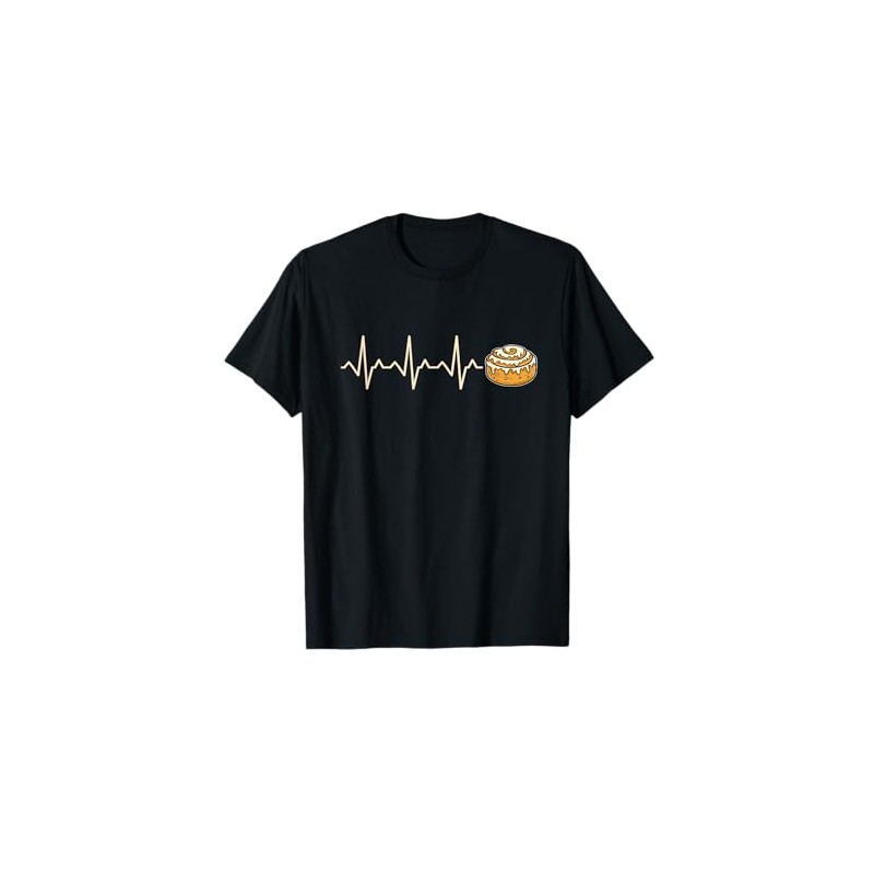 Cinnamon Roll Heartbeat T-Shirt