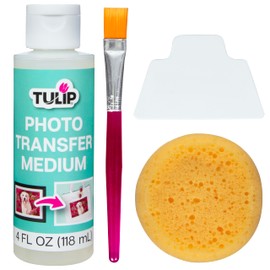 Tulip Photo Transfer Kit for Fabric, All-in-One and Easy to Use 4 Peice Kit