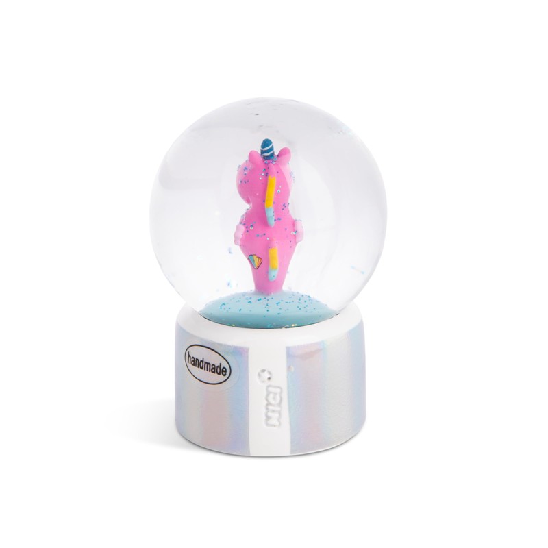 NICI Laguna Rainbow 49715 Shaking Ball Seahorse 6.5 cm Magenta