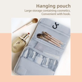 Giznzg 13-Piece Packing Cubes, Suitcase Organiser, Travel Organiser Set with Shoe Bag, Cosmetic Bag, Clothing Bag, Accessories Bags for Travel Luggage Organiser Women Men (Grey)