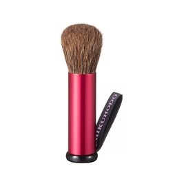 Kumano Brush, Chikuhodo, Genuine Facial Cleansing Brush, FA-H, Hair Material: Pine Squirrel/Horse, Hiroshima Makeup Brush