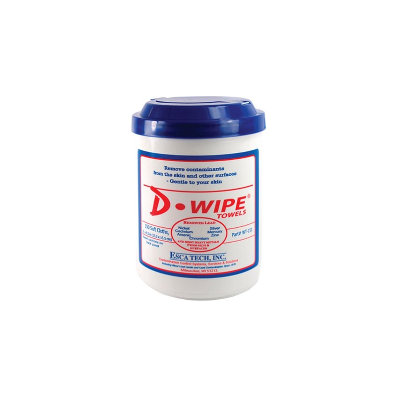 D LEAD WT-150 D-Wipe Towels 150 CNT 8/CS