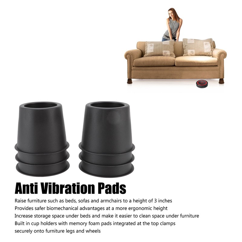 6 PCS Anti Vibration Pads Sofa Feet Pad Furniture Riser