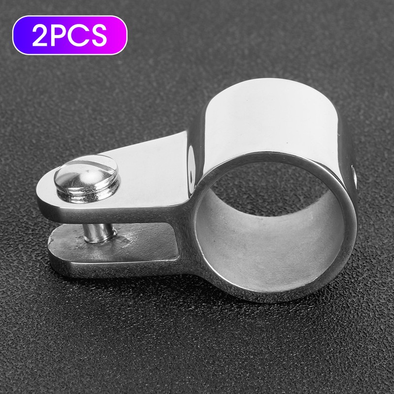 2Pcs Marine Jaw Slide Stainless Steel Bimini Top Boat Hardware
