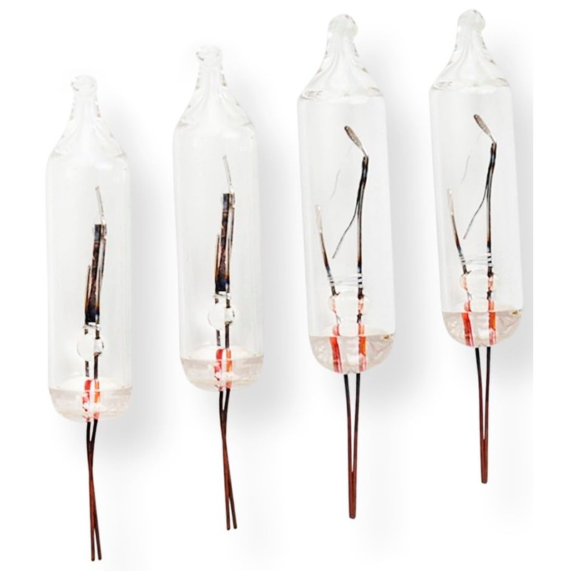 Tupkee Shimmering Twinkle Replacement Bulbs – 4-Volt Clear Incandescent Mini