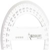 Westcott E-10135 00 Full Plastic Protractor 10 CM transparent