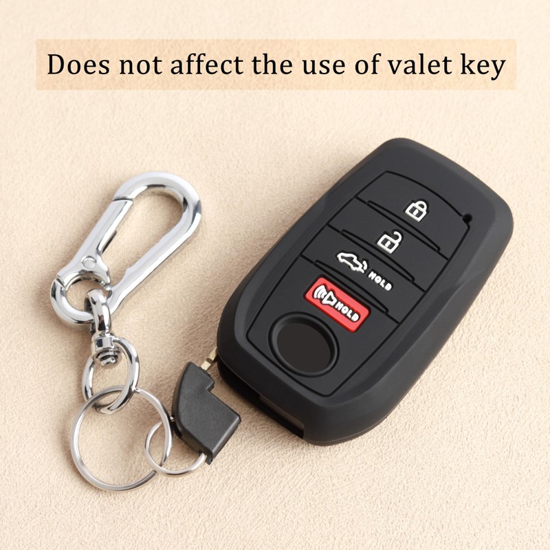 TANDRIVE Key Fob Cover for Toyota 2026 2025 2024 Tacoma