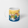 Rugrats Cartoon Group Themed Coffee Drinking Cup, 300 ml Capacity