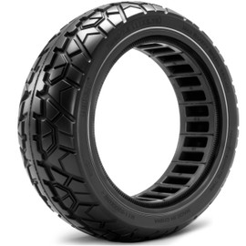 GLDYTIMES 70/60-7.5 Solide Tire,Fits Ninebot by Segway MAX G3 / ZT3 / ZT3 Pro Kickscooter,11 Inch (11x2.75) Tubeless Tire,Black