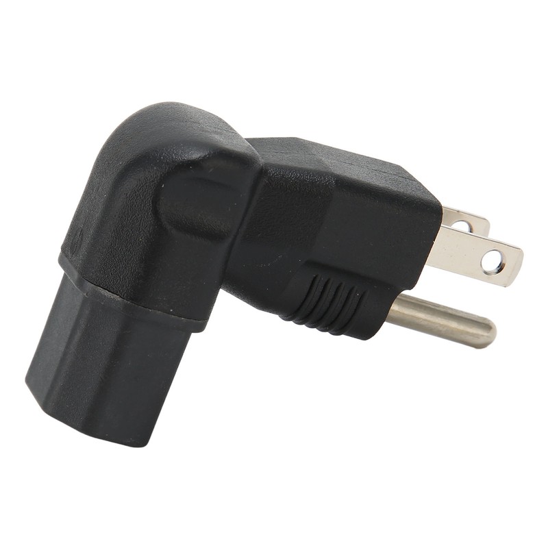 4pcs for NEMA 5‑15P to IEC320 C13 Converter 90 Degree