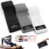 UNISEX Fabric Resistance Bands - 3 Set Non Slip Workout