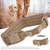 Outdoor Waist Belt Multifunctional Adjustable Military Hunting Widen Waist StrapKhaki