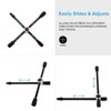 RockTrix 14" 4-Way Adjustable Sliding Cross Lug Wrench for Tire