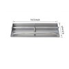 Stanbroil Stainless Steel Dual Fireplace Burner Pan, 14.5 Inches