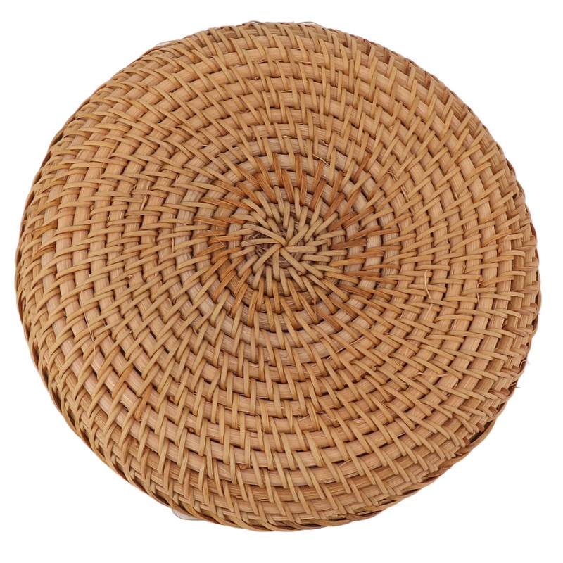 Rattan Fruit Tray Hand Woven Elegant Traditional Natural Rattan Serving