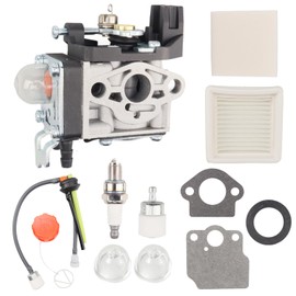 SRM-2620 Carburetor Kit for Echo SRM2620 SRM2620T SRM2620U String Trimmer, for Shindaiwa M262 C262 T262 T262X LE262 AH262 AHS262 OE# A021004601 A021004600