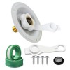 YTFSA RV City Water Inlet With Check Valve, 3/4 NH
