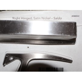 Pella New PELLA CASEMENT HRDW SALDO Right Hinge Satin Nickle ARCH Reserve CONTEMPORARY