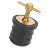 Marine Boat Brass T Handle Drain Plug Strong Structure Twist