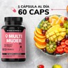 Multivitamínico para Mujer con 24 Ingredientes y Vitaminas Suplemento de