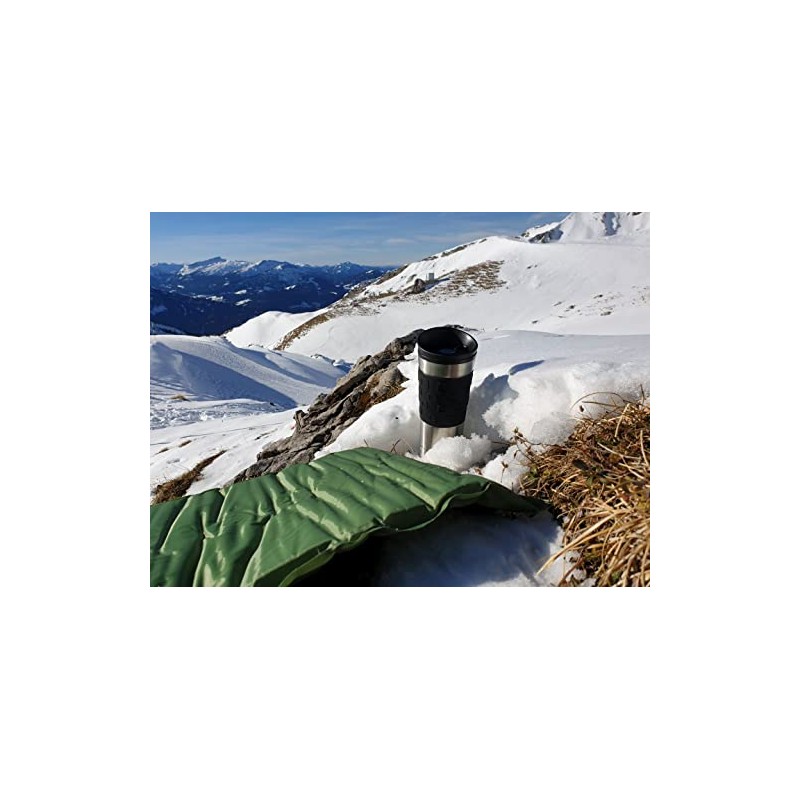 Basic Nature Unisex - Adult Inflatable Seat Cushion, Green, One