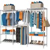 VyGrow Clothes Rack for Hanging Clothes, Adjustable Heavy Duty Clothing