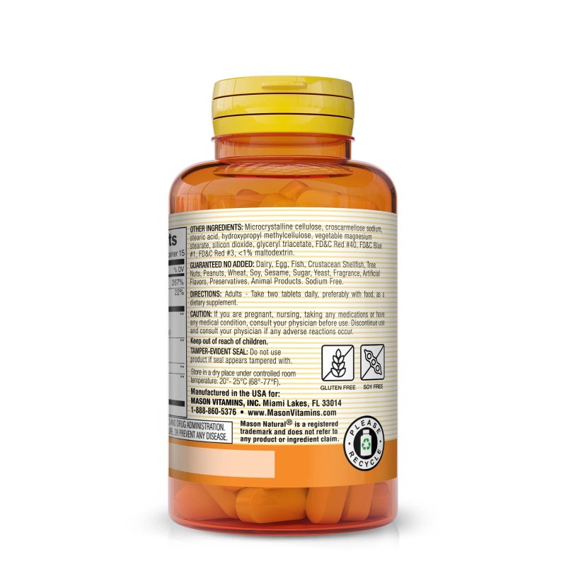 Mason Natural Leg Vein Formula. May Reduce Spider & Varicose