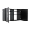Prepac HangUps Upper Storage Cabinet - Elegant and Spacious Wall