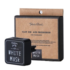 White Musk Car Air Freshener John's Blend Clip Air Conditioner Outlet Main Unit Car Air Freshener Car Fragrance Birthday Present