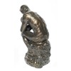 Auguste Rodin The Thinker Elegant Figurine Plastic Sculpture in Bronze