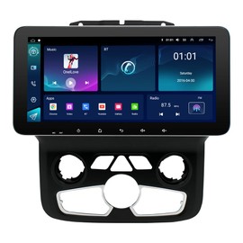 Car Stereo Radio for Dodge Ram 1500 2500 3500 (2013-2018) Auto AC, 2+64GB Android 13 GPS Navigation with WiFi Wireless Apple Carplay Android Auto SWC DSP RDS,Fit Factory Camera