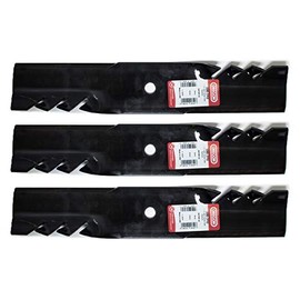 3PK 32" & 48" Oregon 596-310 Gator Mulching Mower Blades for Bobcat 112111-01 & Ferris 1520843, 20843, 5020843, 1520843S