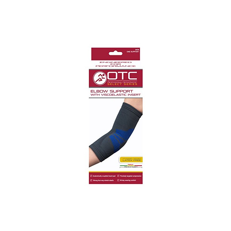 OTC Elbow Brace, Compression Recovery, Gel insert, X-Large