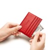 Adenpvn Genuine leather credit card wallet，minimalist wallet，thin wallet inserts