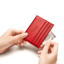 Adenpvn Genuine leather credit card wallet，minimalist wallet，thin wallet inserts