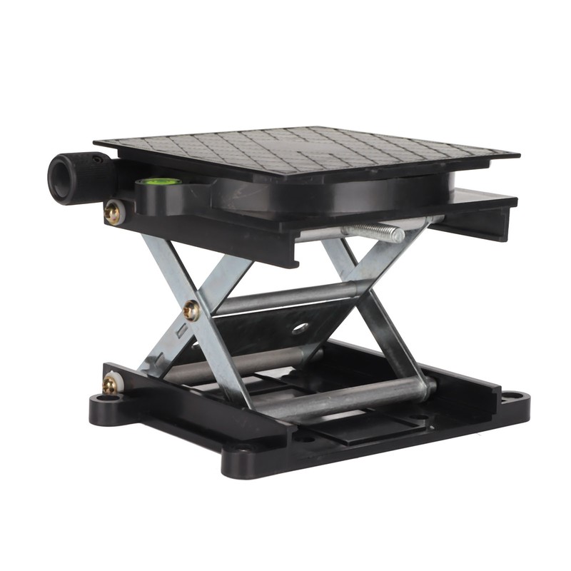 Lifting Platform 360° Rotatable Laboratory Lift Stand Table for Woodworking