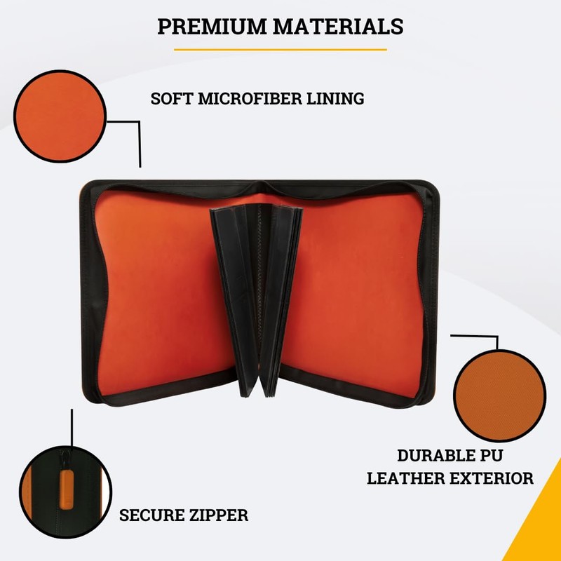 Card Guardian - Toploader binder 4 tasche sammelkarten album mit