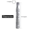 Haryali London Men's Travel Nose Ear Hair Clipper Trimmer Stainless