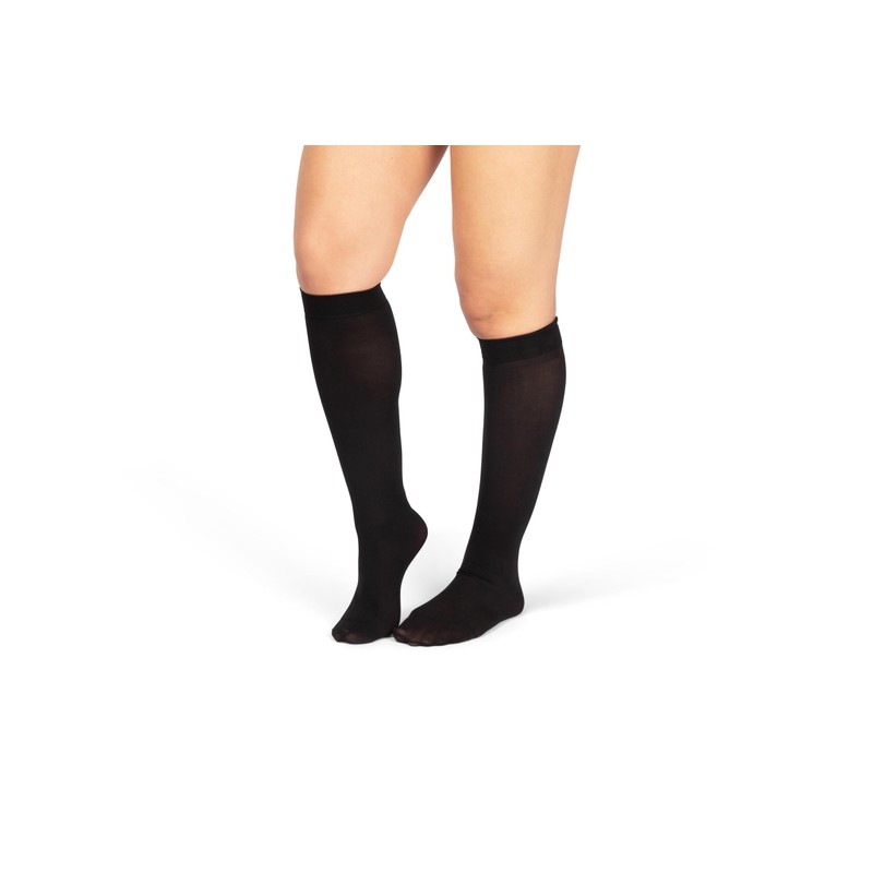 Winterlace Women’s Trouser Socks, Opaque Stretchy Nylon Knee High, Many