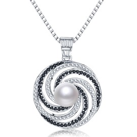 Gifts for Women Wife-Freshwater Cultured Pearl-Necklace-Gift for Wife Wedding Birthday Anniversary Jewelry-Mom Girlfriend Her Mothers Day Gifts for Mom Women Valentines Christmas Day Gifts