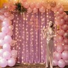Dusty Pink Backdrop Curtain for Parties Wedding Wrinkle Free Pink