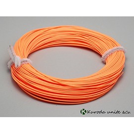 Lotus Fly Line Weight Forward Floating 100FT (30.5m) [WF-1F WF-2F WF-3F WF-4F WF-5F WF-6F WF-7F WF-8F] (Orange, WF-4F)