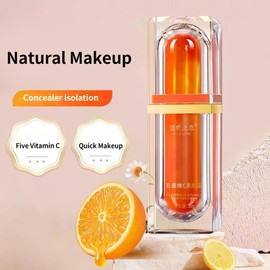 BLUE LOVE Five Vitamin C Tone-up Cream for Women, Silky Tinted Moisturizer Makeup Five VC Tone Up Cream, Natural-Looking Face BB Cream, Easily Absorbed Face Moisturizer for All Skin Types, 5.5oz