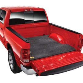 Bedrug Classic Bed Mat | Fits 2002 - 2018 Dodge Ram, 2019 - 2024 Ram (Classic Body style), 2003 - 2024 Ram 2500/3500 w/out Rmbx, (Models w/Spray-In or No Bed Liner) 8' Bed, Charcoal Grey | BMT02LBS