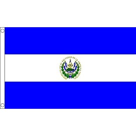 El Salvador Small Flag 3ft x 2ft