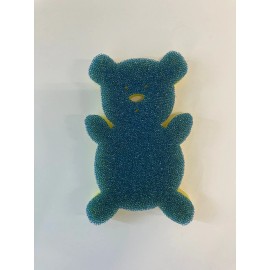 EG LLC Fun Sponges "TEDDY" 4 x 7 x 1 Inches in Size 6 Pack