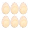 Wood Eggs Shakers Set Natural Wooden Egg Rattle Musical Percussion