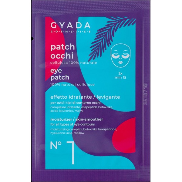 Gyada Cosmetics Moisturising Sheet Mask for the Eyes No. 1,