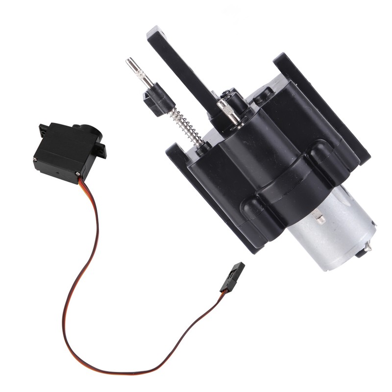 2 Speed Gearbox + Shift Servo Parts Fit for 1:16